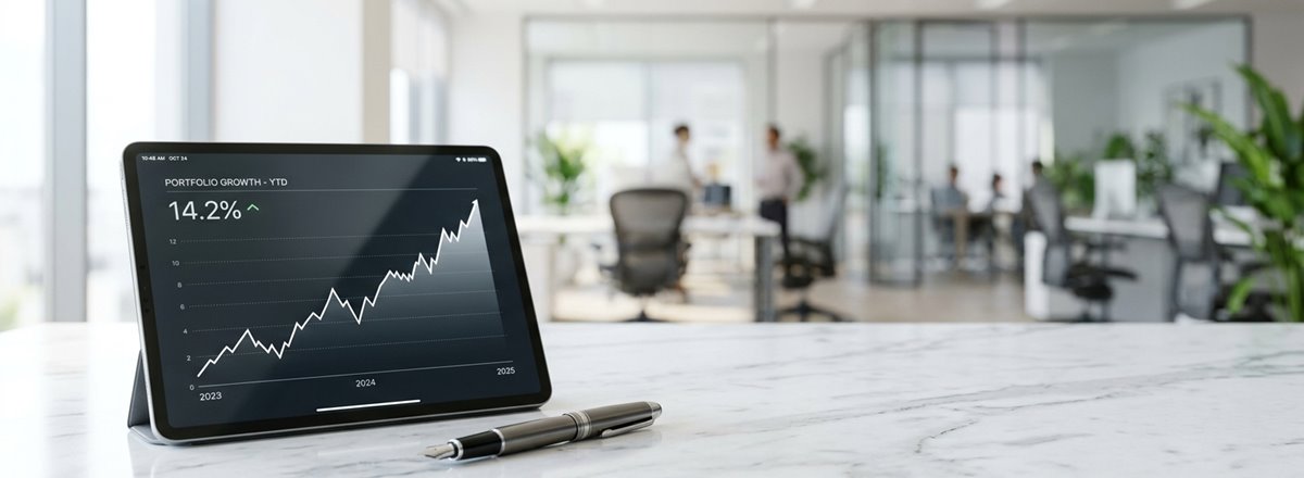 Grafické znázornění finanční návratnosti investice do nového e-shopu na moderním systému.